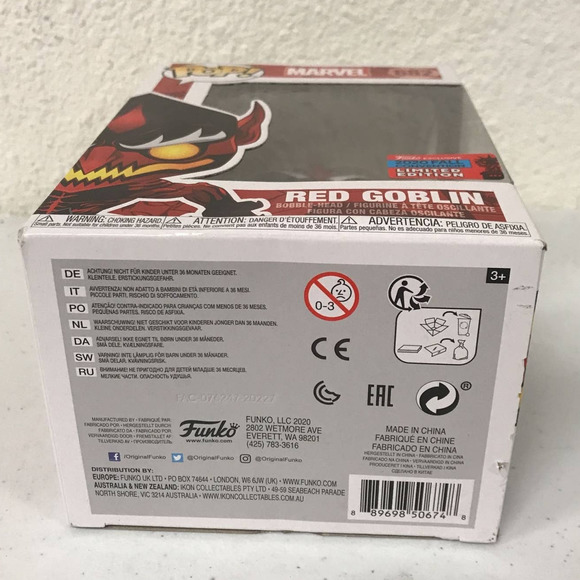 Marvel Funko Pop! Red Goblin #682 - Picture 5 of 8